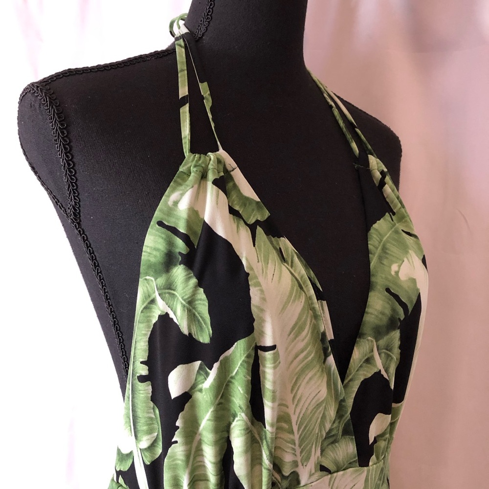 Veronica M. Halter Jumpsuit (NWT) Size M